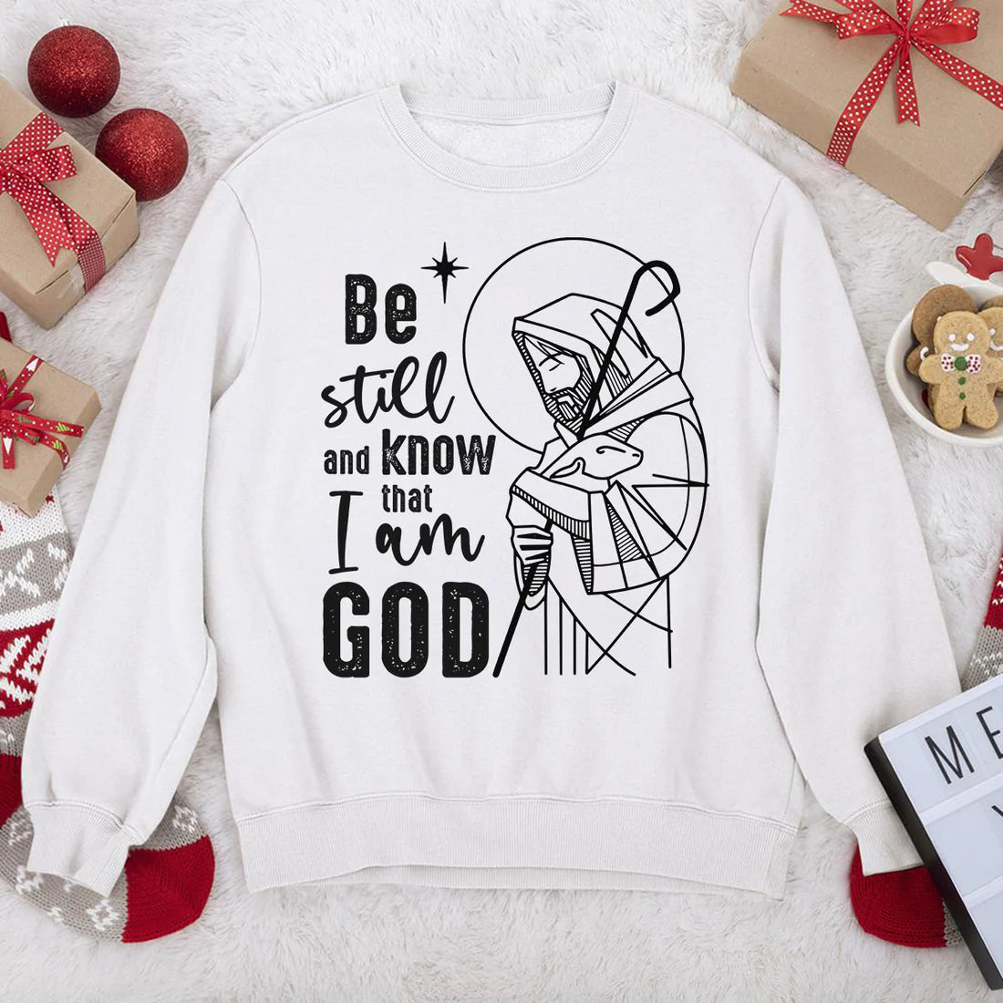 Be Still And Know That I Am God | 2D Unisex Sweatshirt