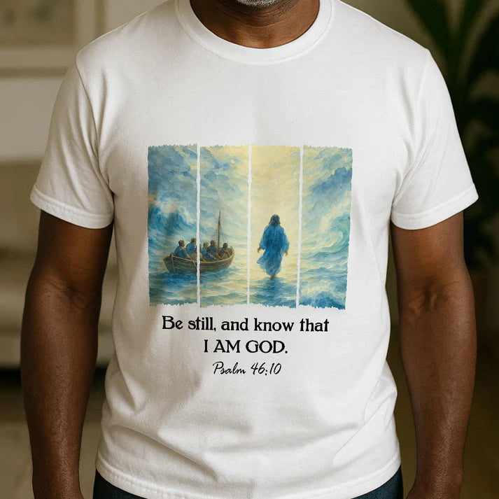 Be Still And Know That I Am God | 2D Unisex T-shirt