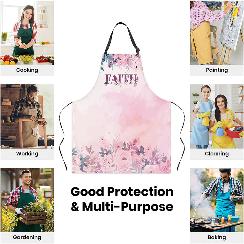 Faith - Apron With Neck Strap