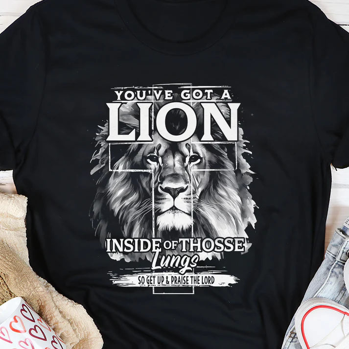 Get Up And Praise The Lord | 2D Unisex T-shirt