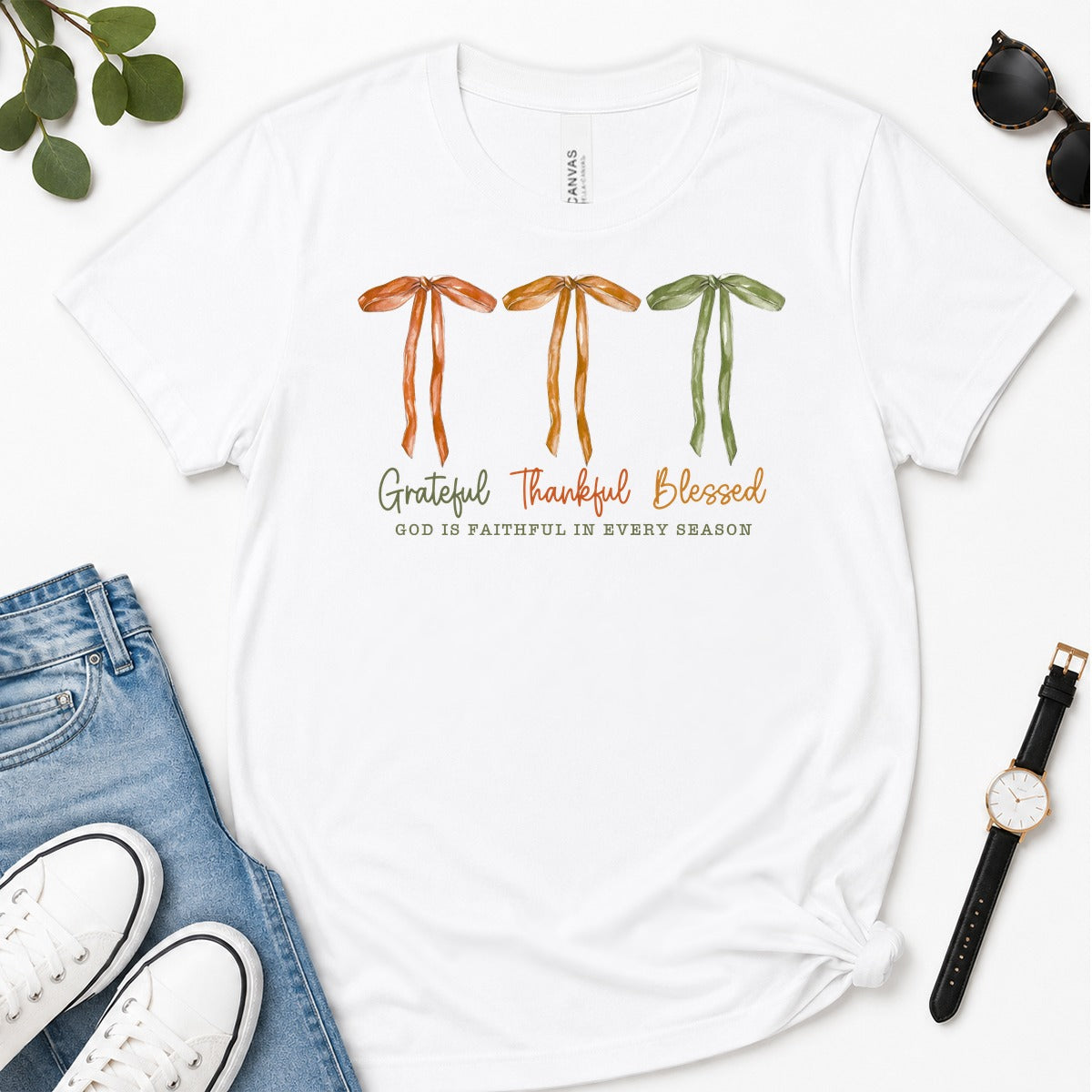 God Is Faithful In Every Season, Gift For Yourself | 2D Unisex Premium T-shirt