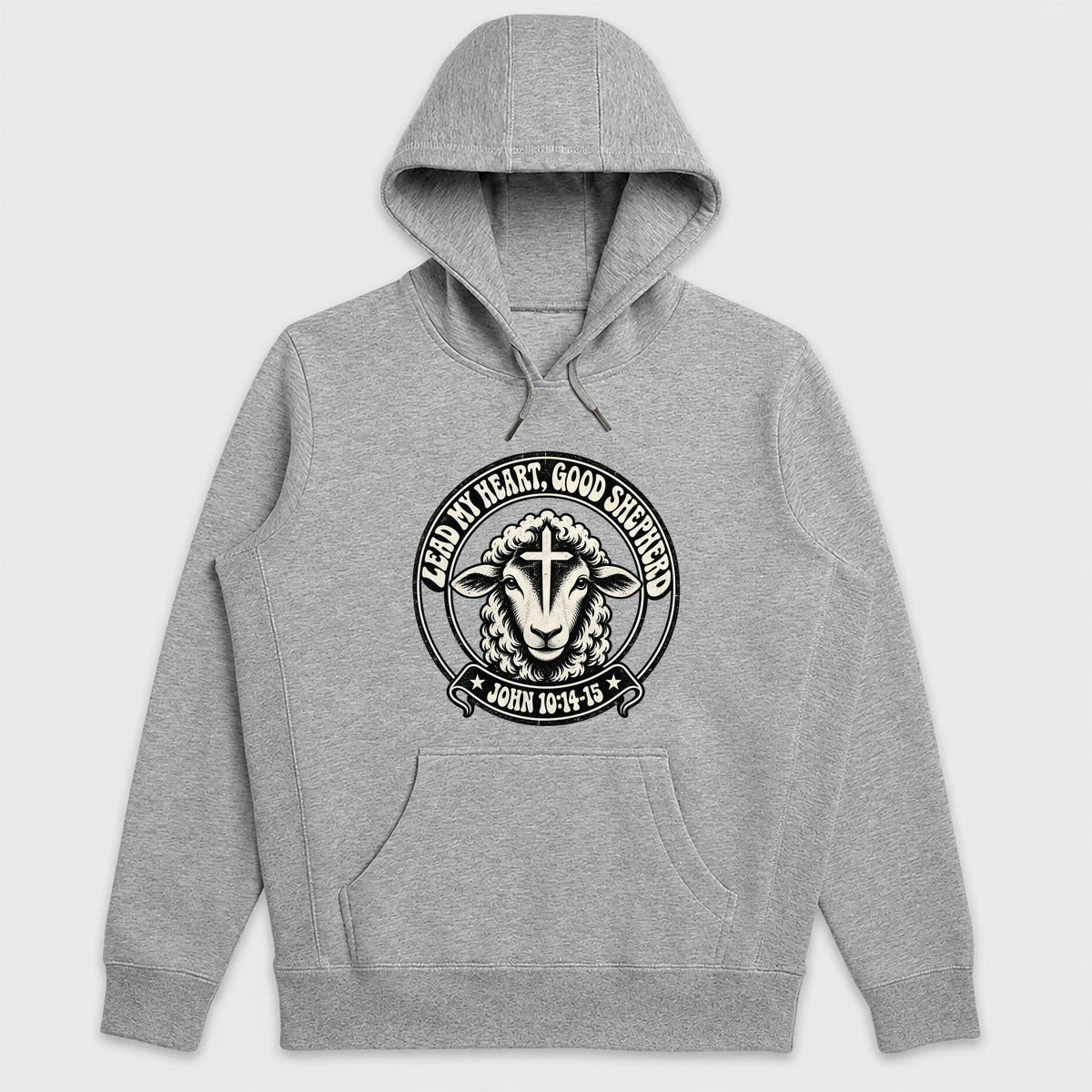 Lead My Heart Good Shepherd, Gift For Christian Women - 2D Unisex Hoodie