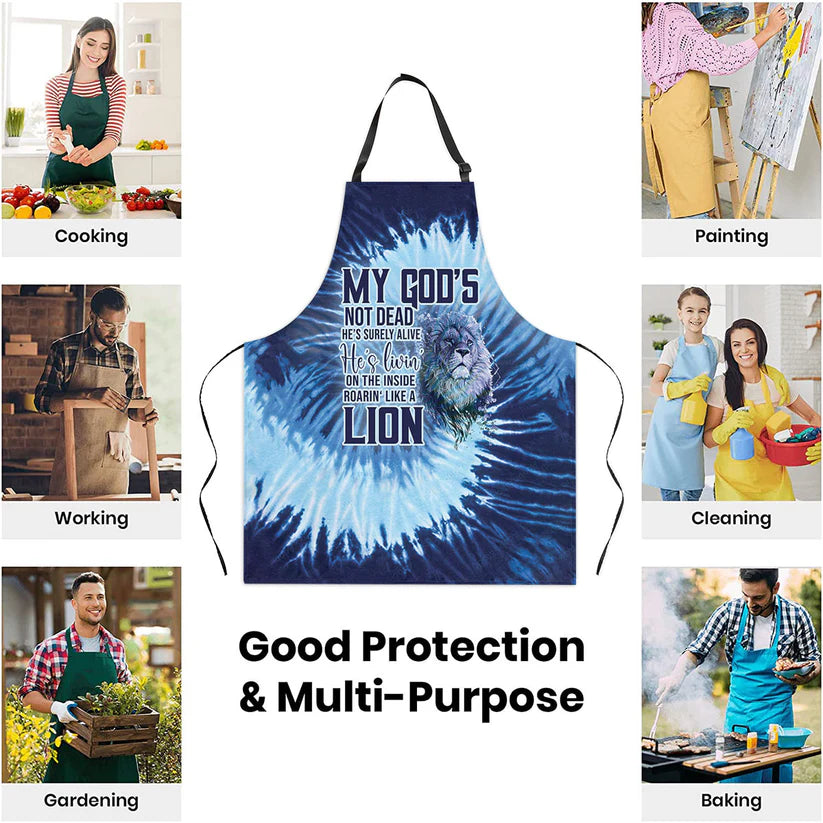 My God's Not Dead - Apron With Neck Strap