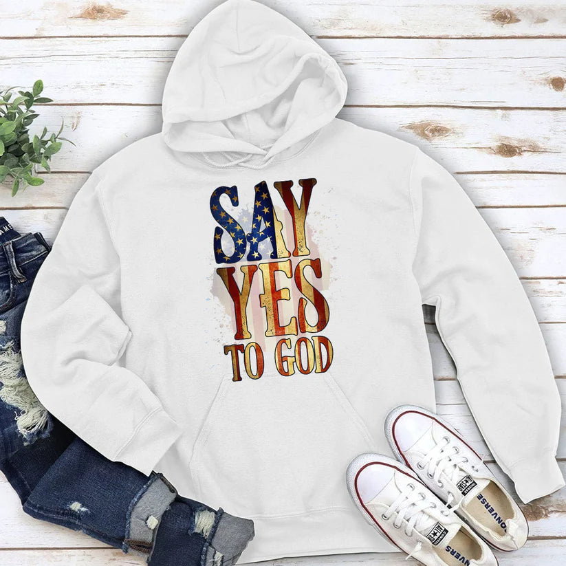 Say Yes To God | 2D Unisex Hoodie