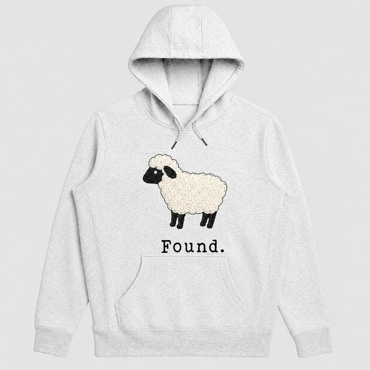 Christian Psalm 23 Lamb, Christian Gift | 2D Unisex Hoodie