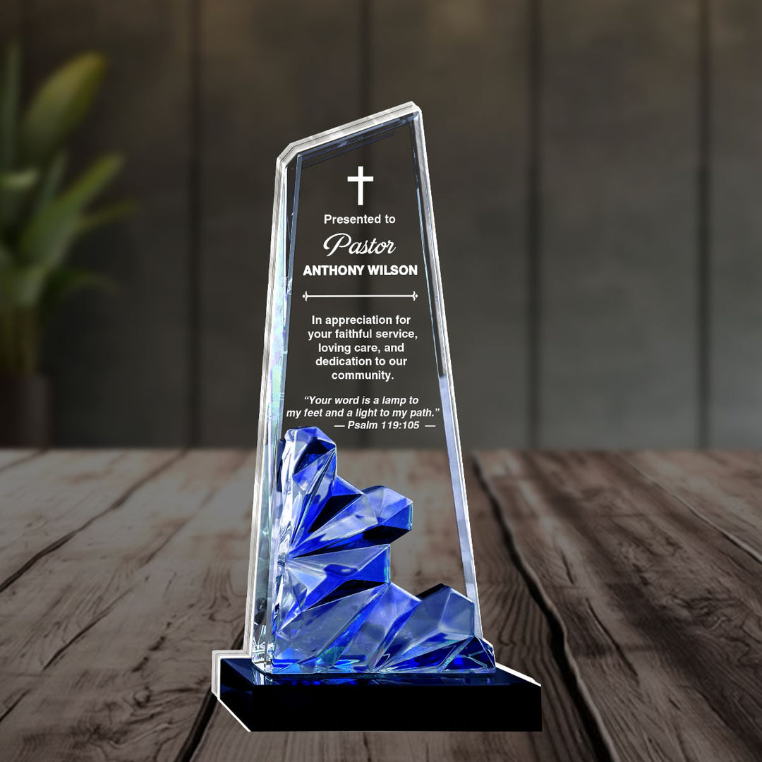 Pastor Appreciation, Gift For Pastor | Personalized Custom Shaped Squared Acrylic Plaque