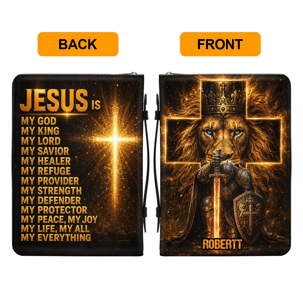 Jesus Is My God, Gift For Men | Personalized Bible Cover