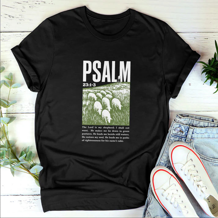 Psalm 23:1 | 2D Unisex T-shirt