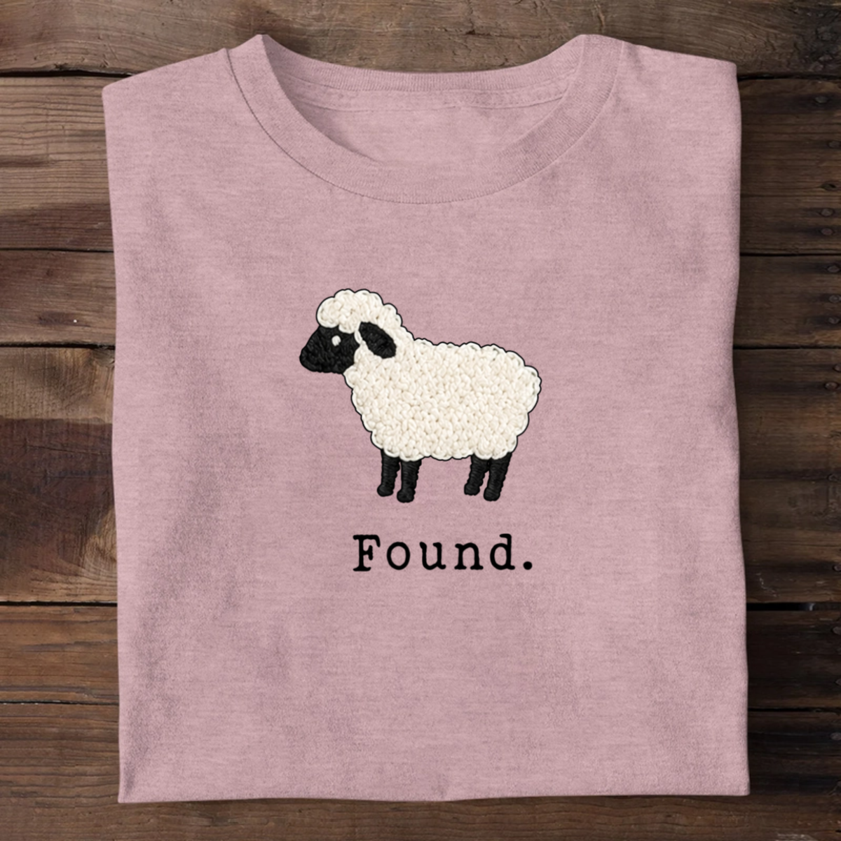 Christian Psalm 23 Lamb, Christian Gift | 2D Unisex T-shirt