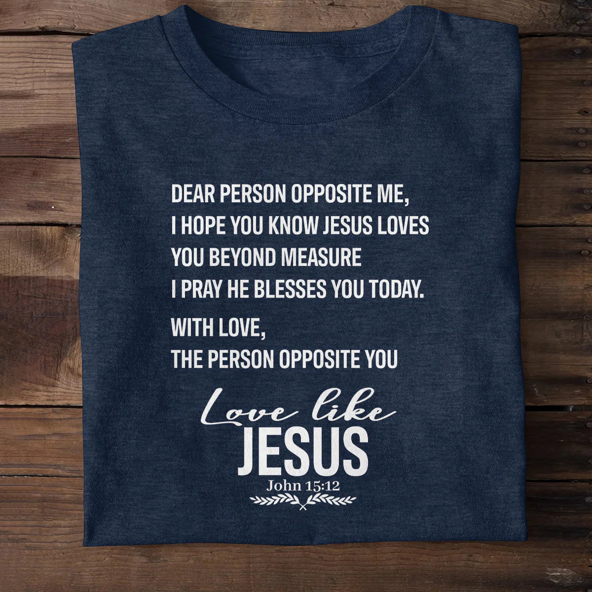 Love Like Jesus | 2D Unisex T-shirt
