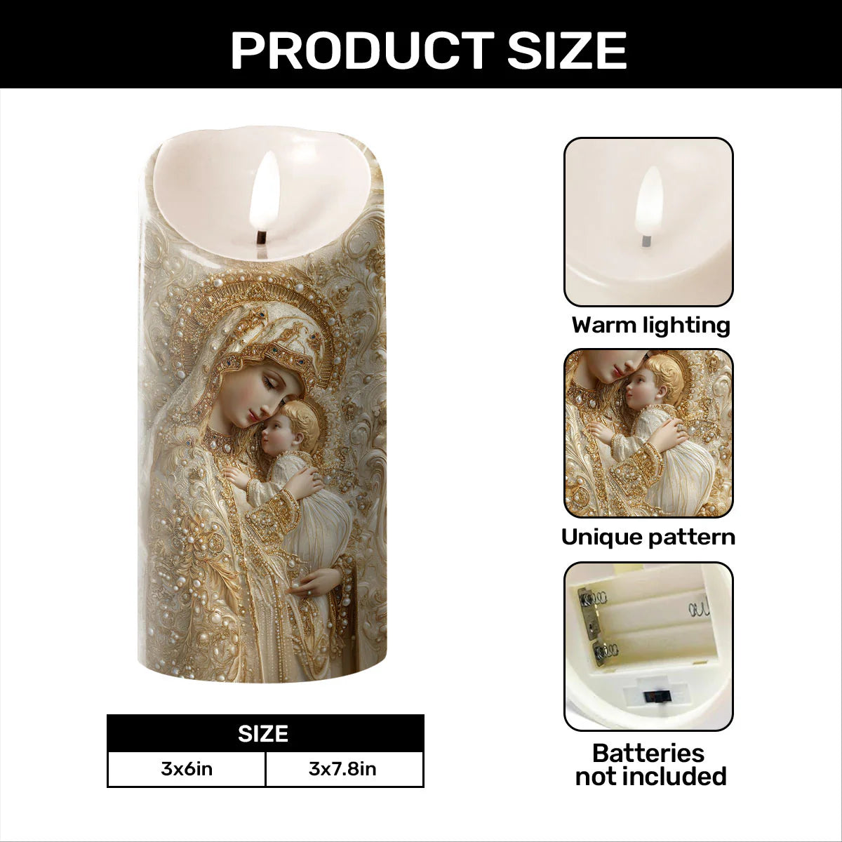 Purest Love - Flameless LED Candle