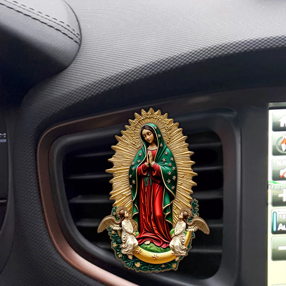 Our Lady Of Guadalupe - Car Visor Clip