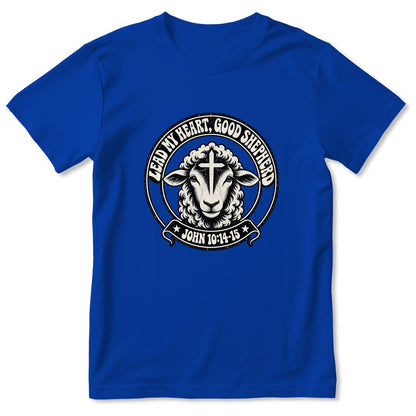 Lead My Heart Good Shepherd, Gift For Christian Mom | 2D Unisex T-shirt