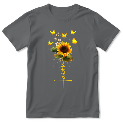 Faith Sunflower | Personalized 2D Unisex T-shirt