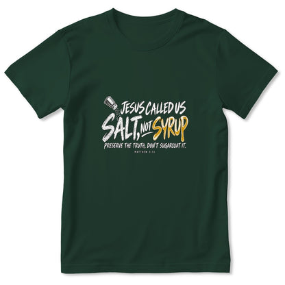 Jesus Called Us Salt Not Syrup, Gift For Pastor | 2D Unisex T-shirt