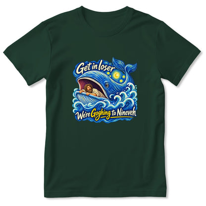Get In Loser We're Goghing To Nineveh, Gift For Art Teacher | 2D Unisex T-shirt