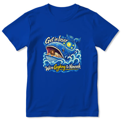 Get In Loser We're Goghing To Nineveh, Gift For Art Teacher | 2D Unisex T-shirt