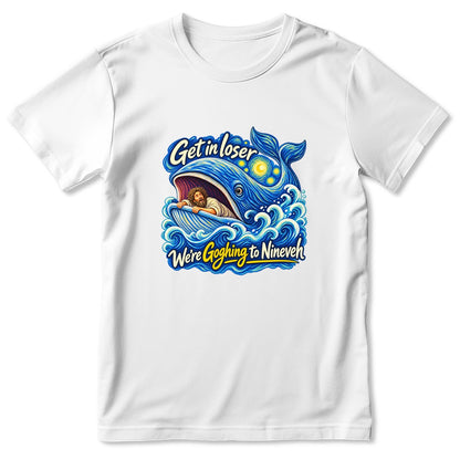 Get In Loser We're Goghing To Nineveh, Gift For Art Teacher | 2D Unisex T-shirt