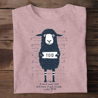 I Once Was Lost But Now I Am Found, Amazing Grace | 2D Unisex T-shirt