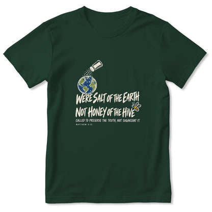 We're Salt Of The Earth Not Honey Of The Hive, Gift For Youth Pastor | 2D Unisex T-shirt