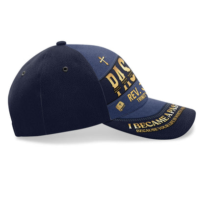 I Became A Pastor | Personalized Classic Cap