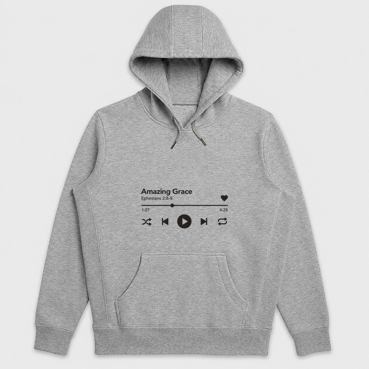 Amazing Grace, Gift For Worship Leader | 2D Unisex Hoodie