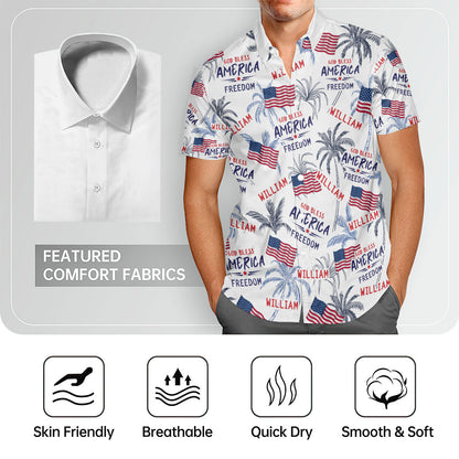 Freedom, Gift of Liberty | Personalized Hawaiian Shirt