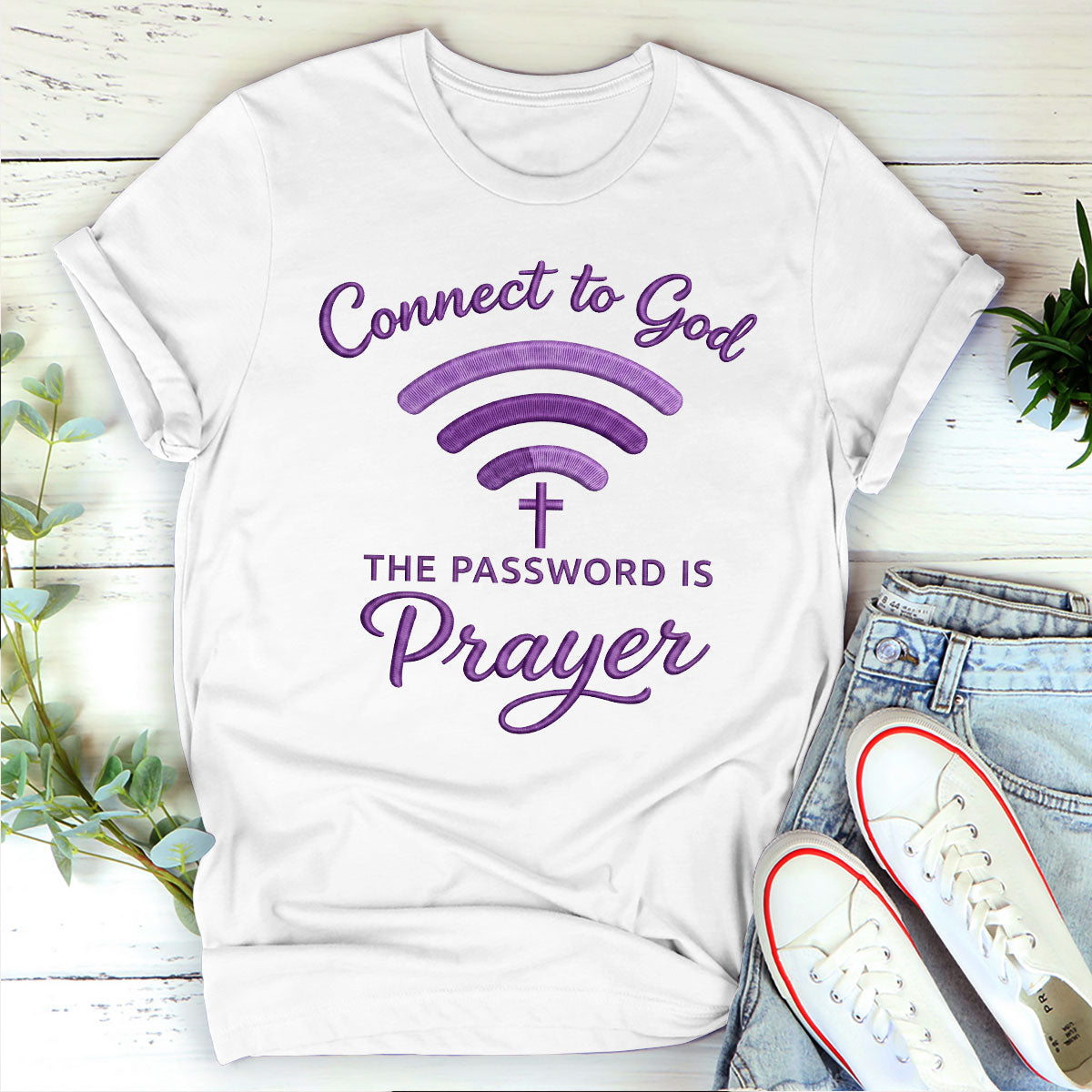 Prayer Is Your Password | 2D Unisex T-shirt