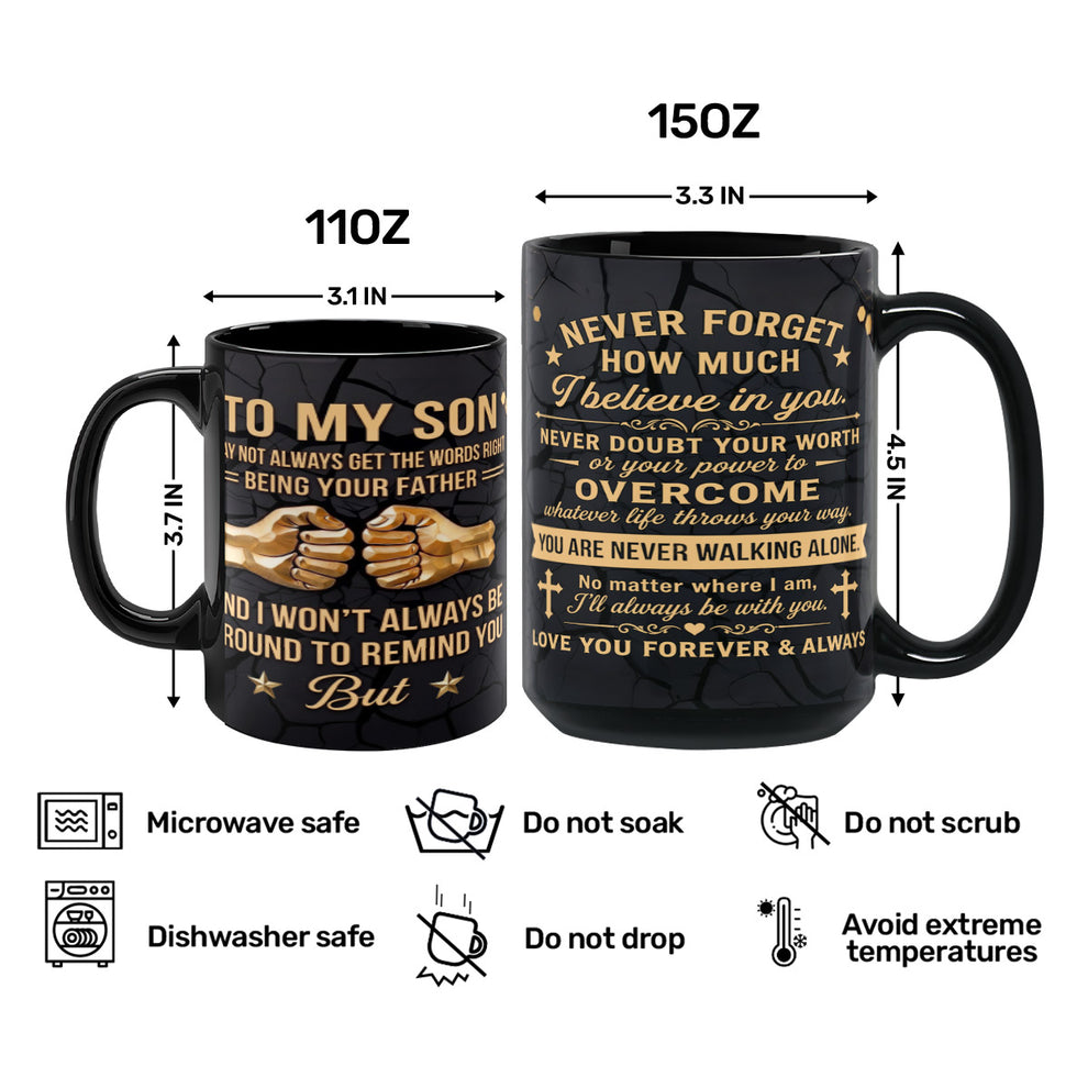 Watching You Be A Dad , Gift For Dad | Personalized Ceramic Coffee Mug