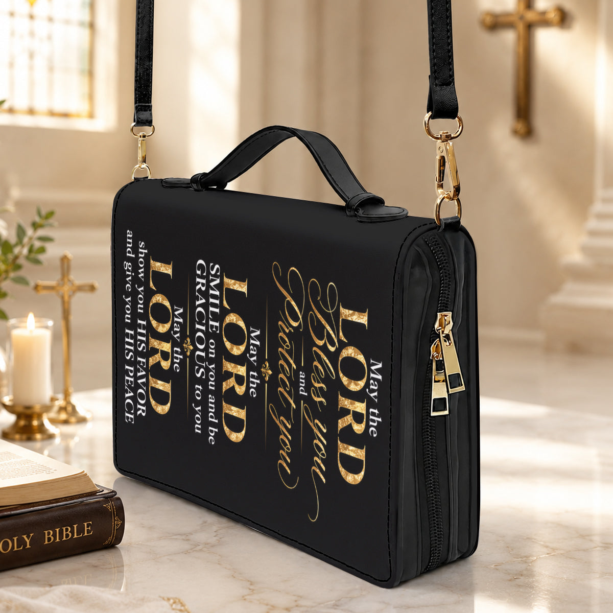 To My Loving Dad, Gift For Dad | Personalized Bible Cover