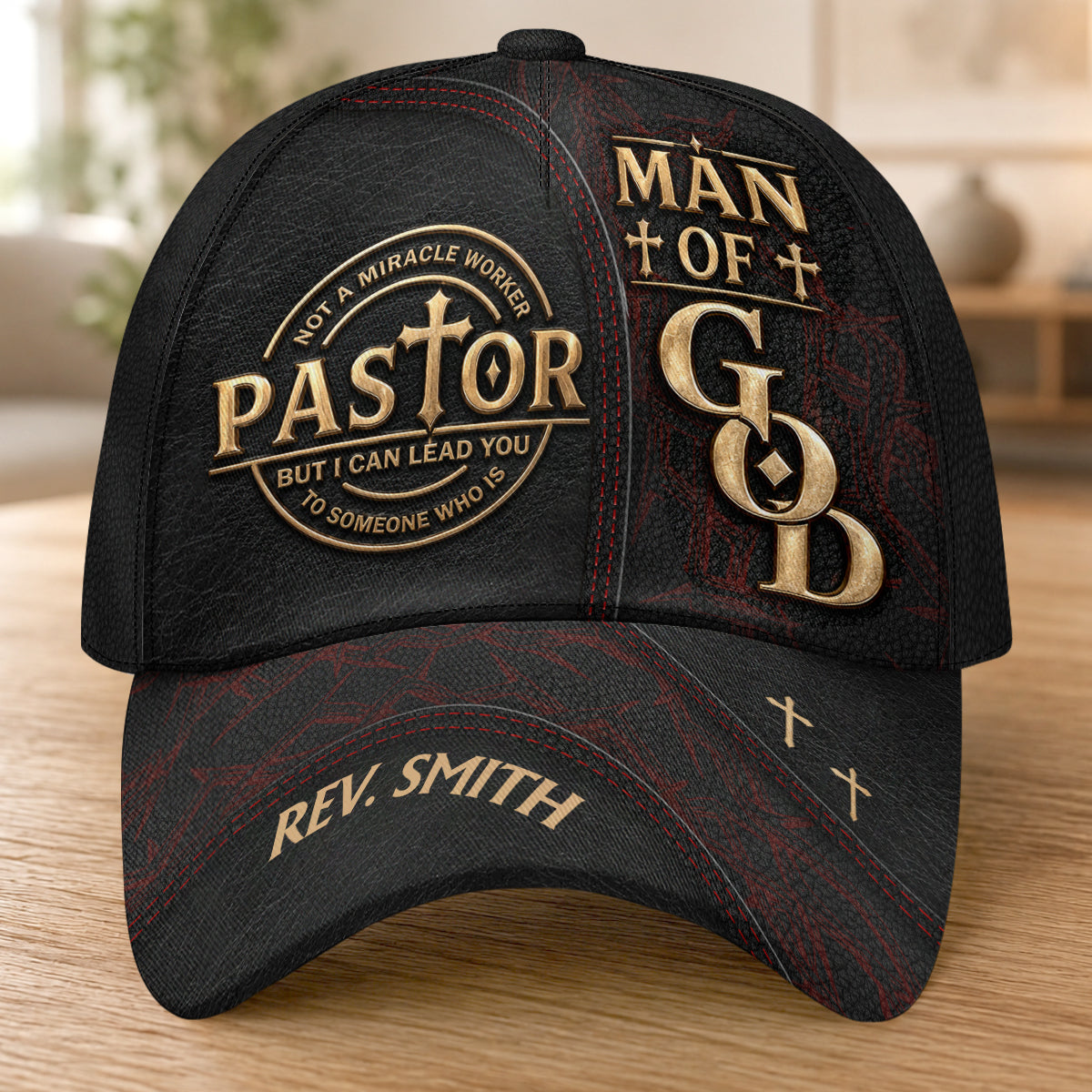 Not A Miracle Worker But I Can Lead You To Someone Who Is Pastor, Gift For Pastor | Personalized Classic Cap