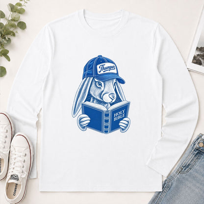 Bible Thumper, Gift For Sunday School Teacher | 2D Unisex Long Sleeve