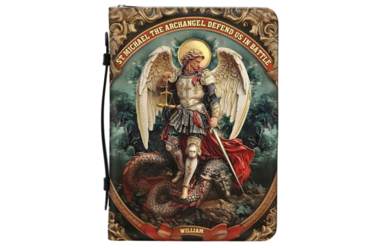Defender Of Heaven | Personalized Bible Cover