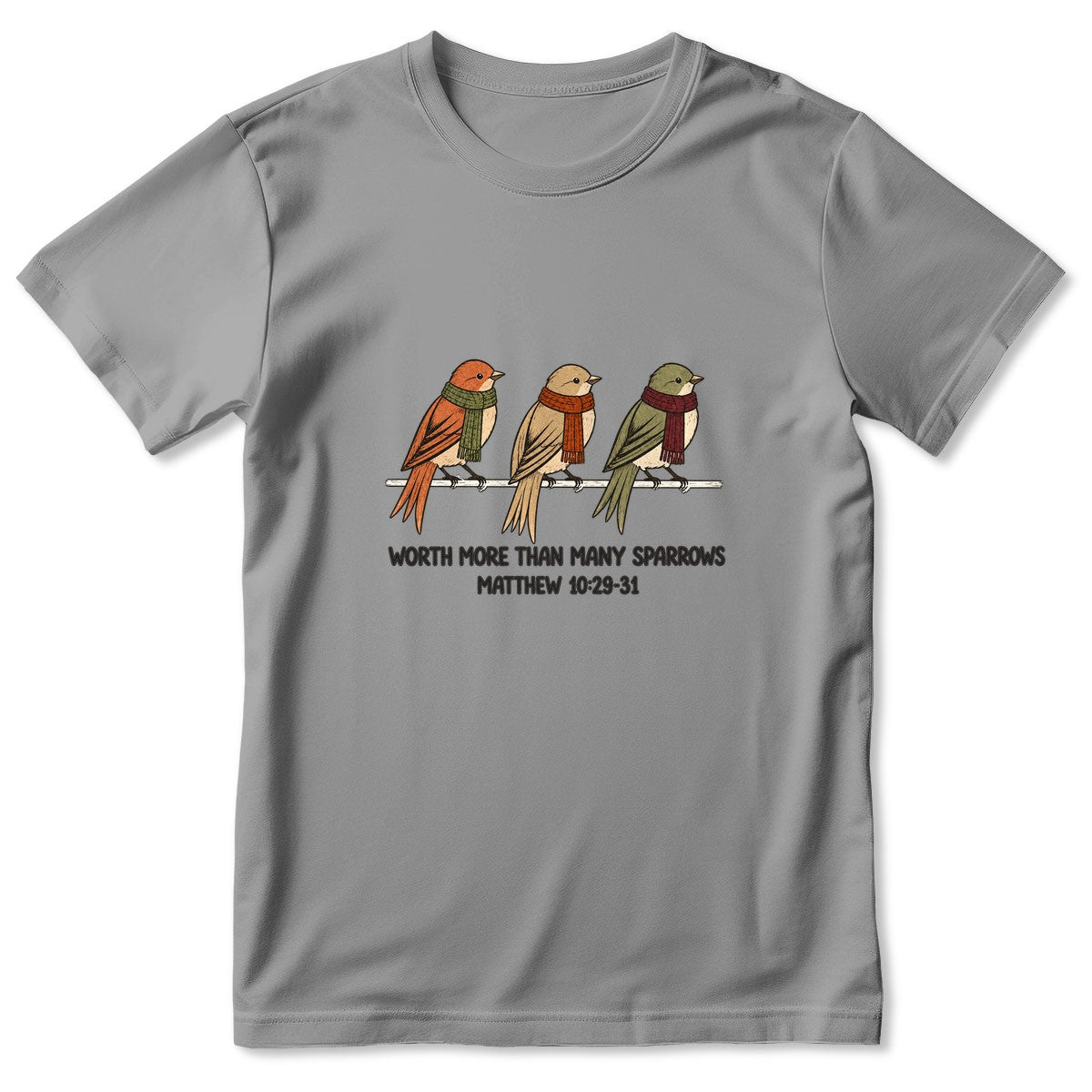 Worth More Than Many Sparrows, Gift For Grandma | 2D Unisex T-shirt