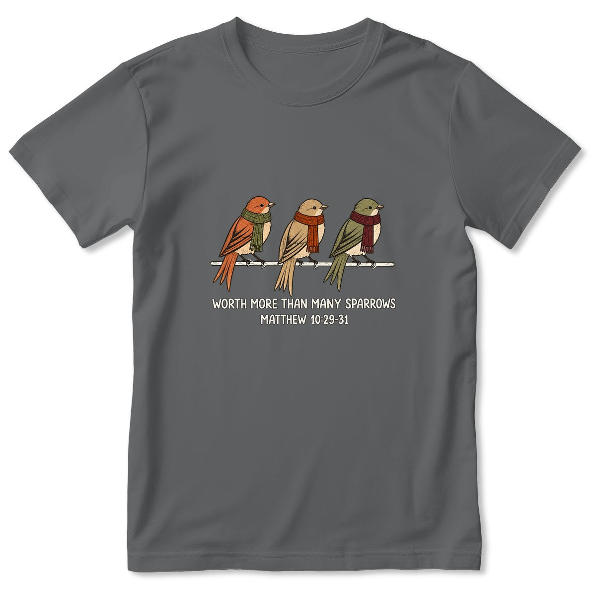 Worth More Than Many Sparrows, Gift For Grandma | 2D Unisex T-shirt