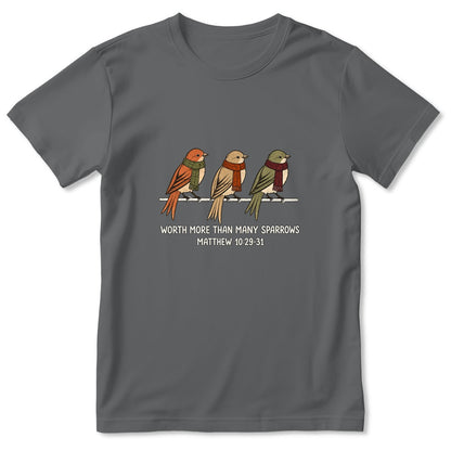 Worth More Than Many Sparrows, Gift For Grandma | 2D Unisex T-shirt