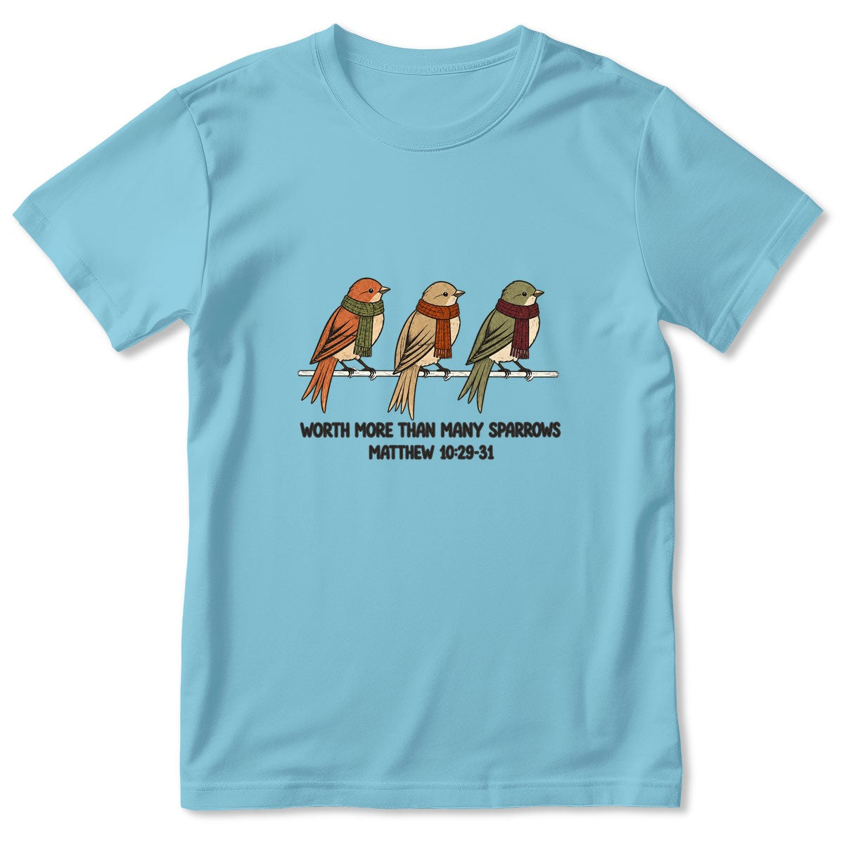 Worth More Than Many Sparrows, Gift For Grandma | 2D Unisex T-shirt