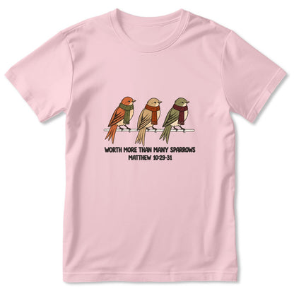 Worth More Than Many Sparrows, Gift For Grandma | 2D Unisex T-shirt