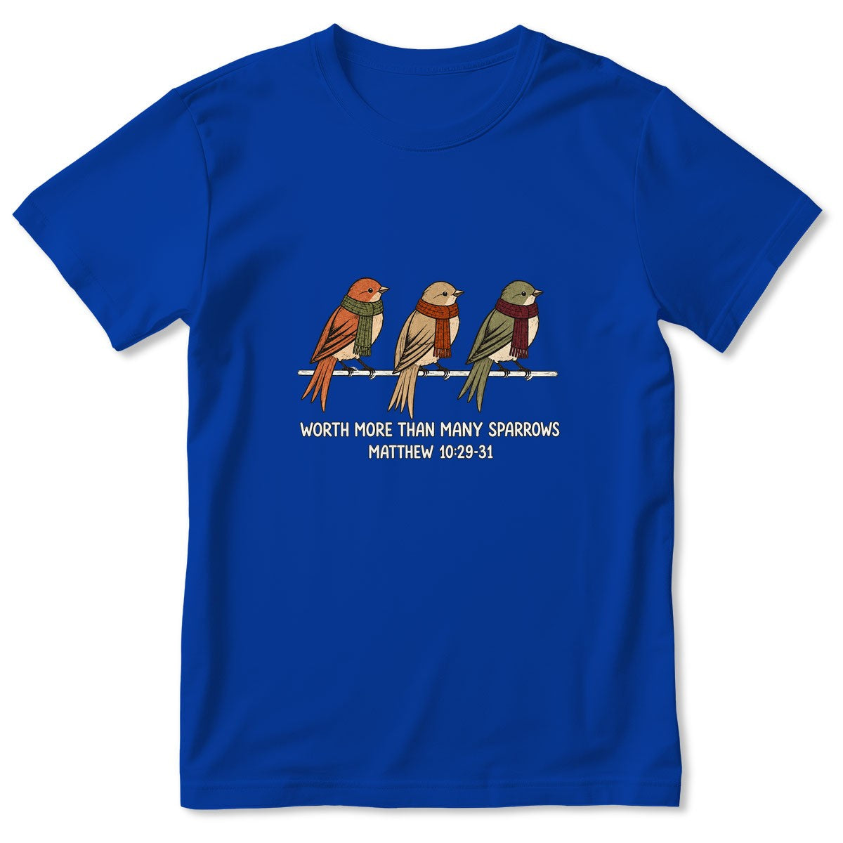 Worth More Than Many Sparrows, Gift For Grandma | 2D Unisex T-shirt
