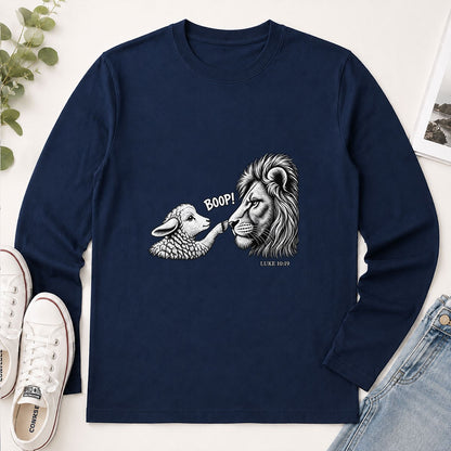 Boop, Gift For Christian Daughter | 2D Unisex Long Sleeve