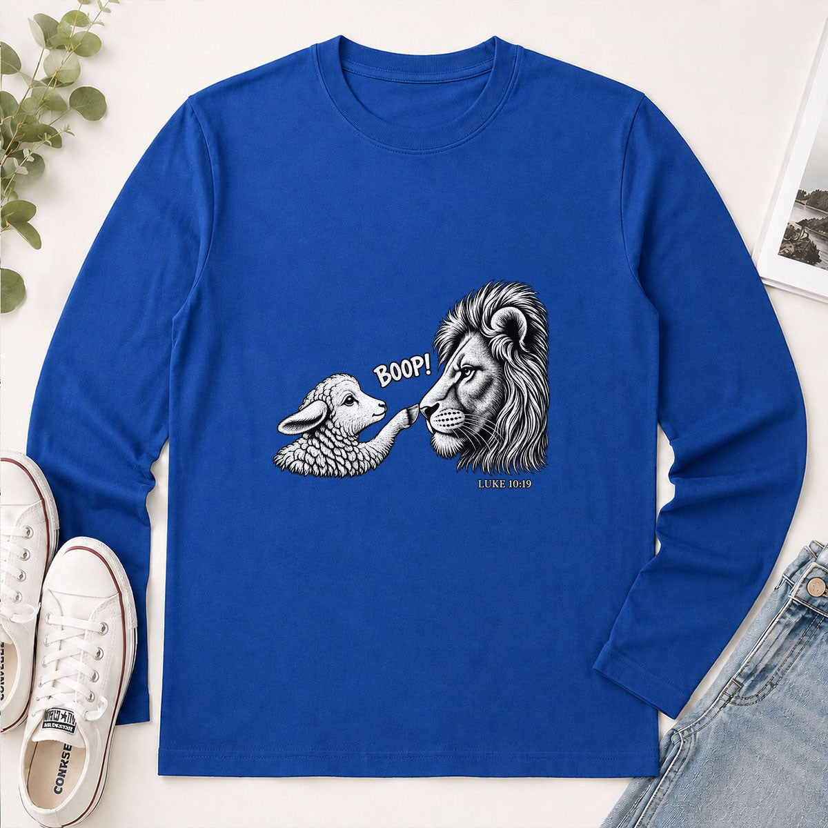 Boop, Gift For Christian Daughter | 2D Unisex Long Sleeve