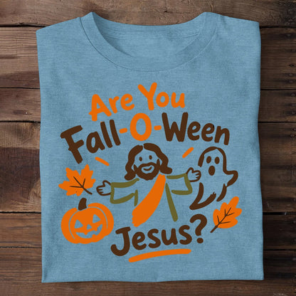 Are You Fall-O-Ween Jesus?,  Gift For Christians | 2D Unisex T-shirt