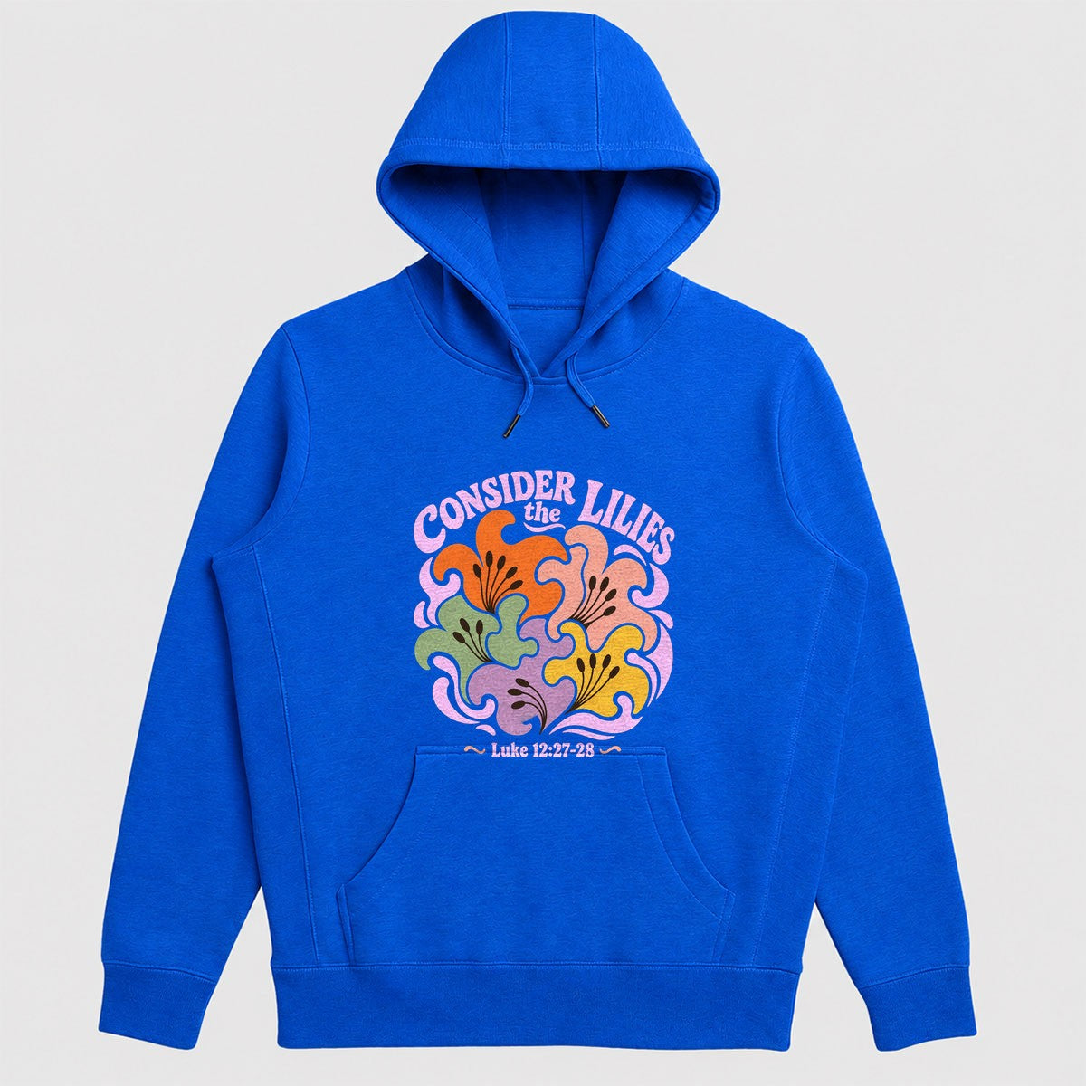 Consider The Lilies, Gift For Garden Lover | 2D Unisex Hoodie