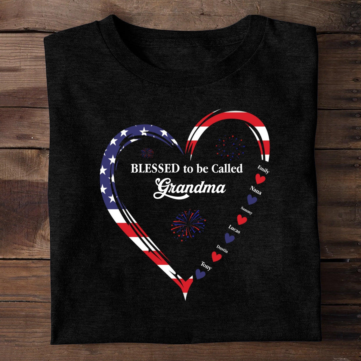 Blessed To Be Called Grandma, Christian Gift For Grandma | Personalized 2D Unisex T-shirt