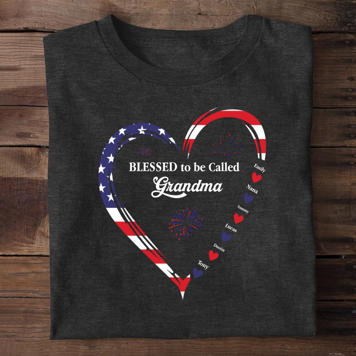 Blessed To Be Called Grandma, Christian Gift For Grandma | Personalized 2D Unisex T-shirt