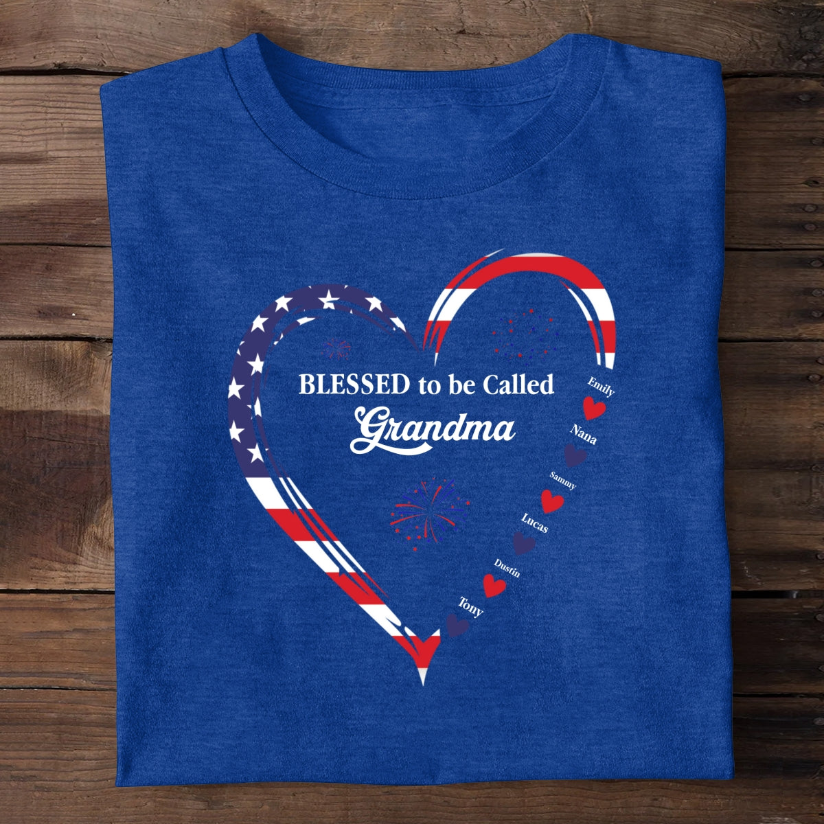 Blessed To Be Called Grandma, Christian Gift For Grandma | Personalized 2D Unisex T-shirt