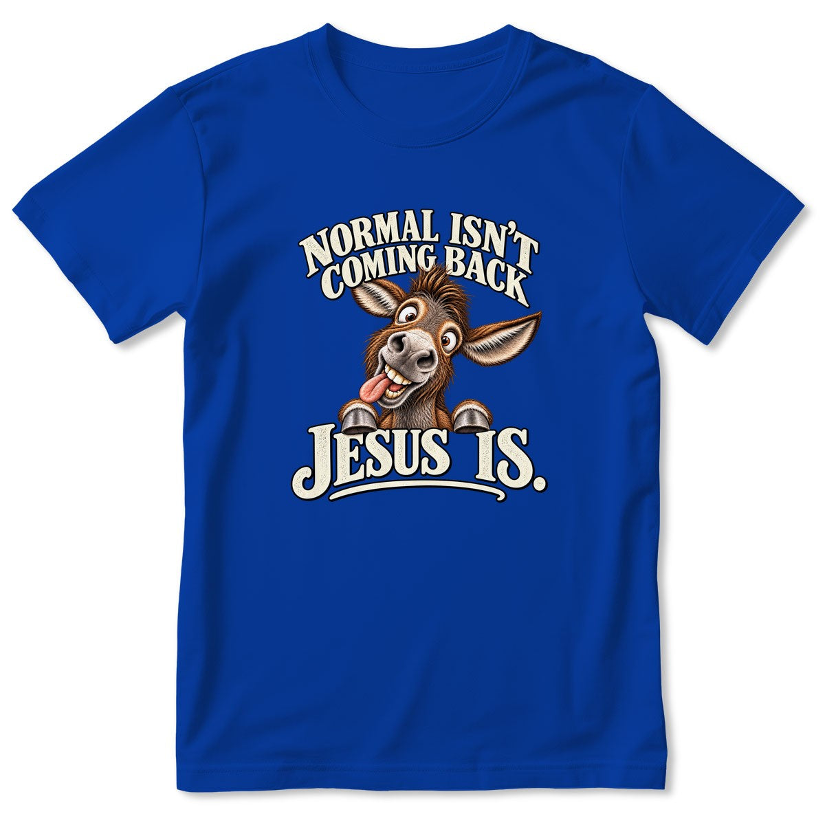 Normal Isn't Coming Back Jesus Is, Gift For Christian Farmer | 2D Unisex T-shirt