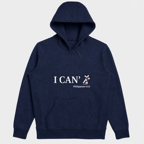 Through Christ I Can, Gift For Christian Athlete | 2D Unisex Hoodie