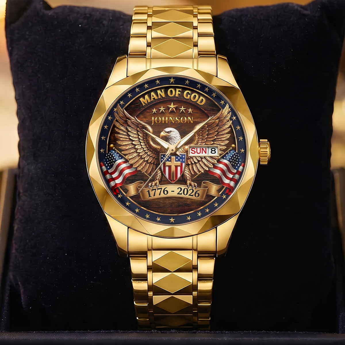 Man Of God | Personalized Men's Wrist Watch
