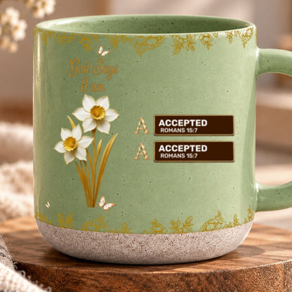 God Says You Are, Gift For Women  | Personalized Pottery Mug